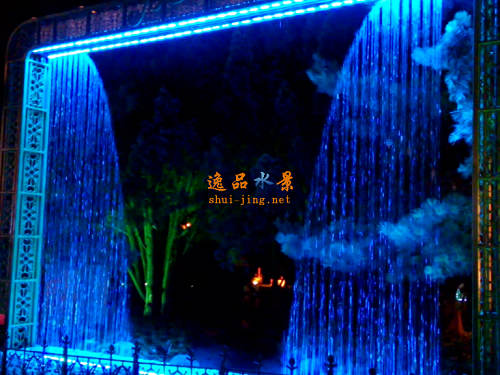 Theater Opening Curtain Style Water Curtain