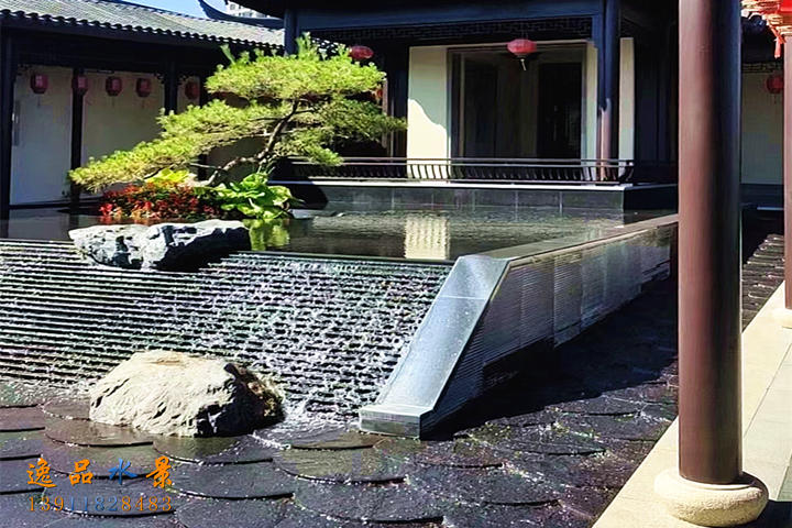中式水景流水景觀|創(chuàng)意水景墻設計施工廠家
